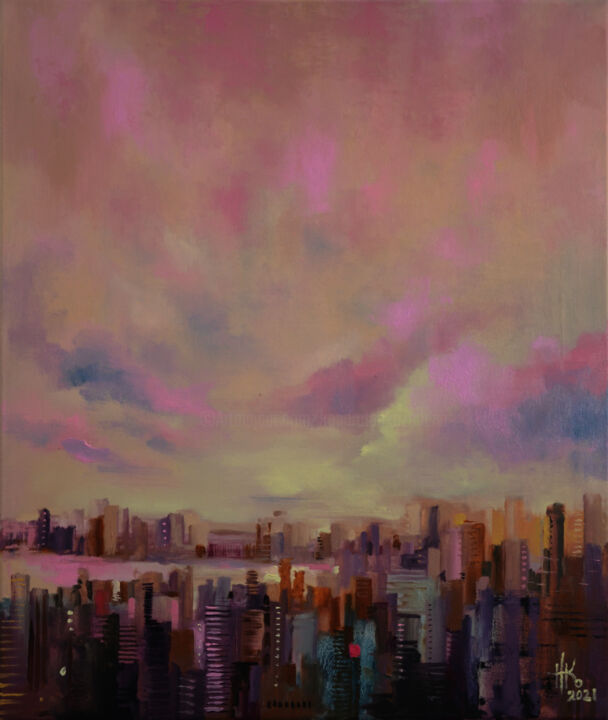Dreamcity 绘画, 23.6x19.7 in