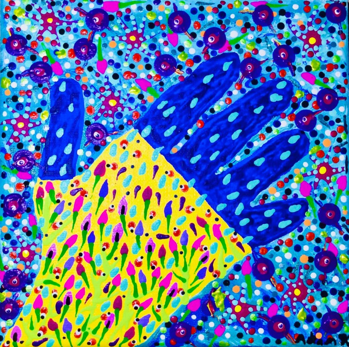 绘画,  8x8 in 