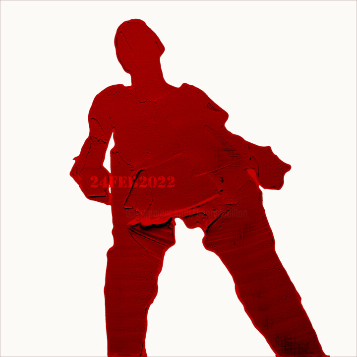 NO_WAR_S 05 数字艺术, 7x7 in