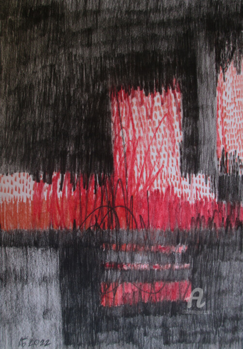 "New reality" №24. 图画, 11.4x8.3 in