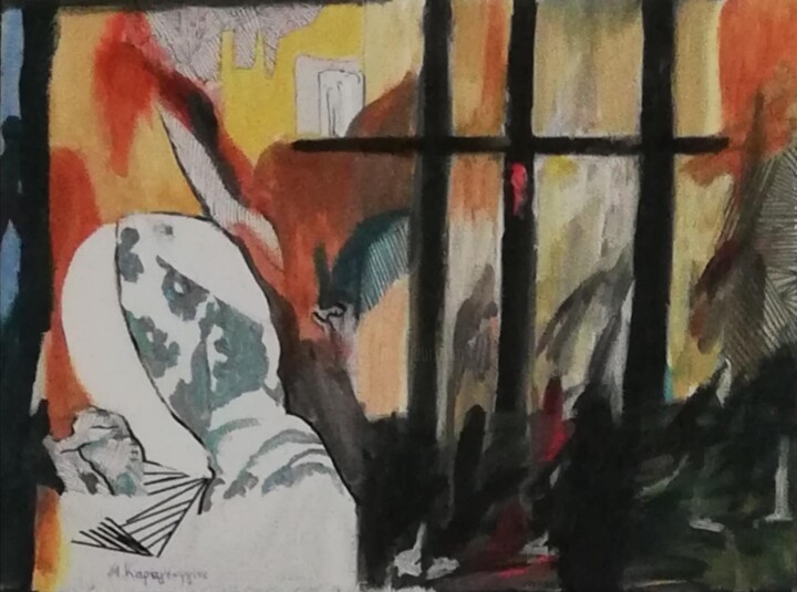 绘画,  11.8x15.8 in 