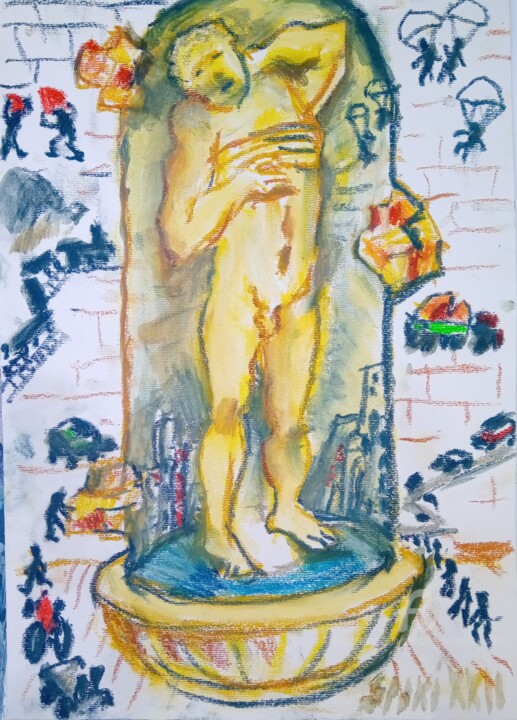 绘画,  11.8x7.9 in 