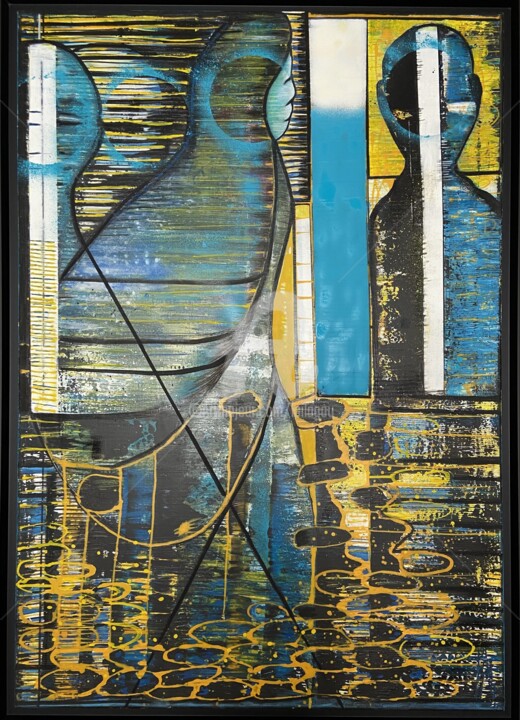 绘画,  45.7x31.9 in 