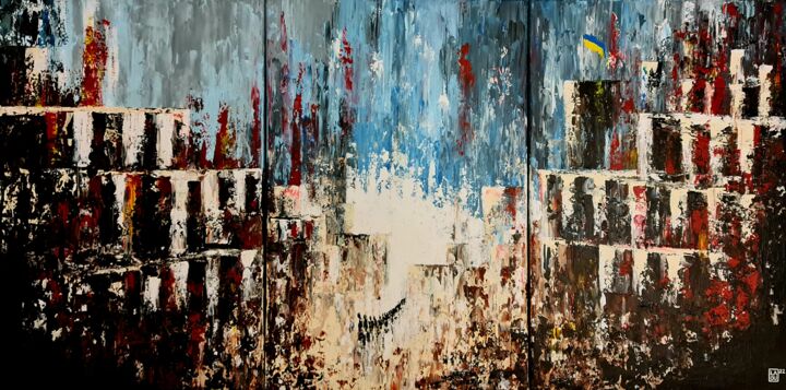 Marioupol : L324 绘画, 23.6x47.2 in