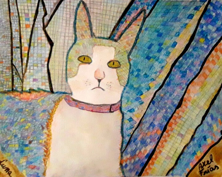 绘画,  7.1x10.2 in 