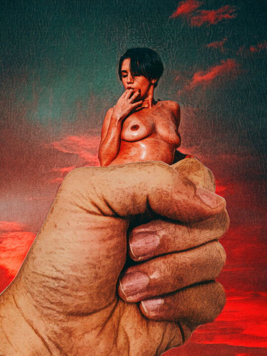 Digital Arts titled "Possession" by Felipe Hueb, Original Artwork, Photo Montage