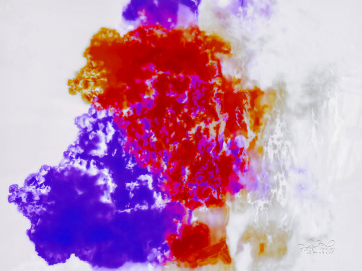 Chromatic Clouds Printmaking, 40x55 in