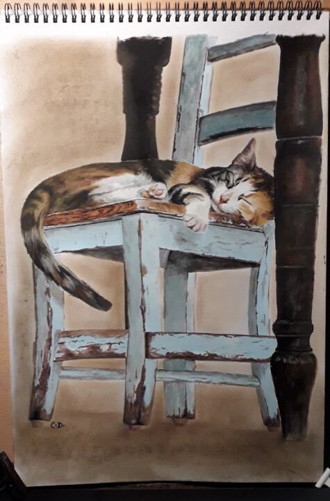 绘画,  16.5x11.8 in 