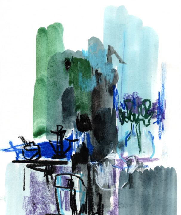 绘画,  23.2x19.7 in 