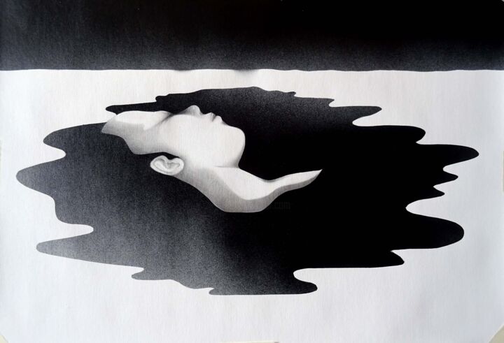 Emergence 绘画, 20.7x29.5 in