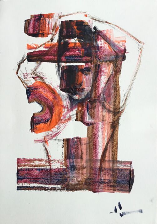 绘画,  16.5x11.8 in 