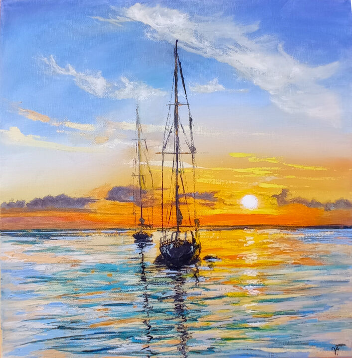 绘画,  15.8x15.8 in 