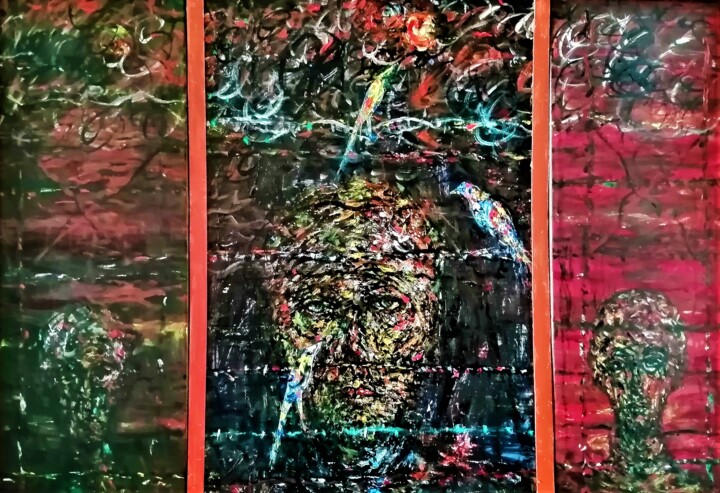 绘画,  21.7x31.5 in 