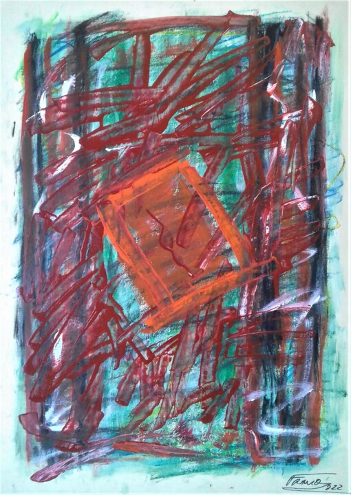 图画,  26.8x19.3 in 