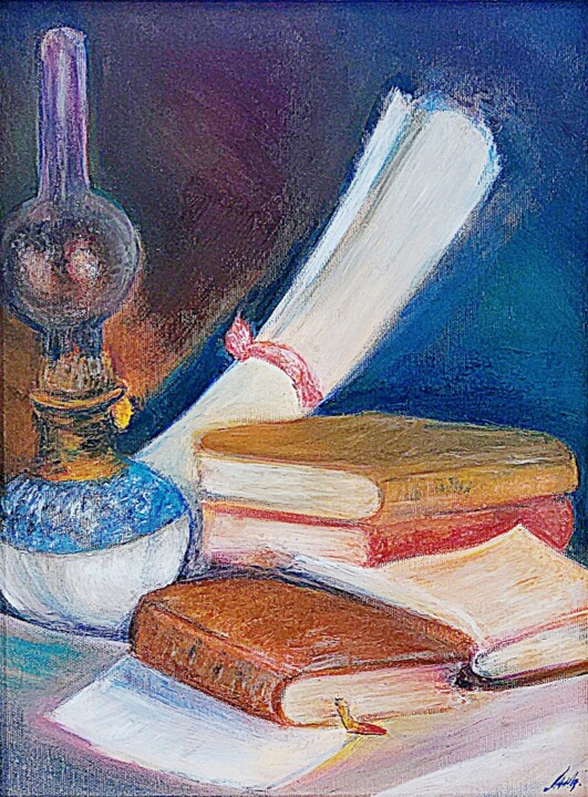 Записи на времето 绘画, 15.8x11.8 in