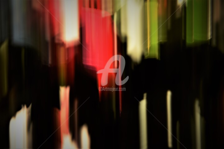Photographie intitulée "Abstraction d'une p…" par Virginie Dartois, Œuvre d'art originale, Photographie numérique