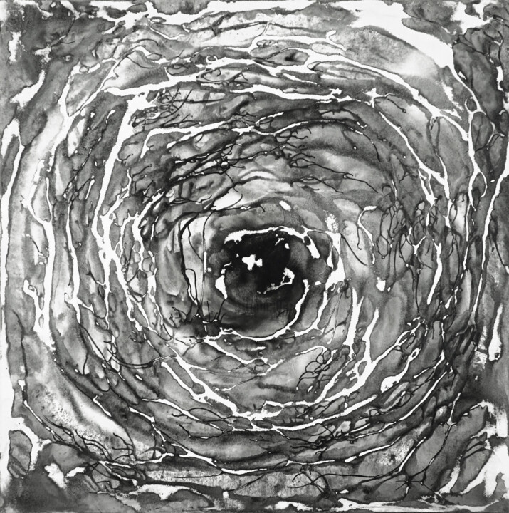 Khaos & Ananké 01 绘画, 39.4x39.4 in