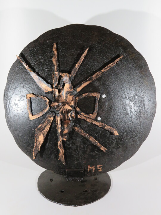 Arachnide 雕塑, 15.8x15.8 in
