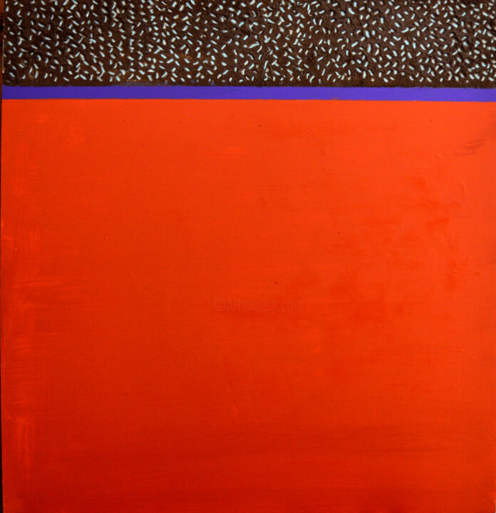 Pittura intitolato "Interference 03" da Raffaele Iannone, Opera d'arte originale, pigmenti