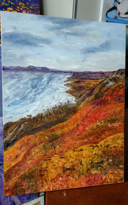 The Last Edge Of The Earth, 絵画 Irina Avlasenkoによって