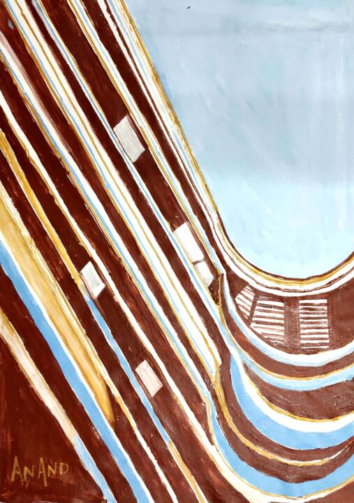 STRIPES 绘画, 40x30 in