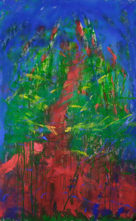 Arbre Cathédrale Painting, 76.8x51.2 in