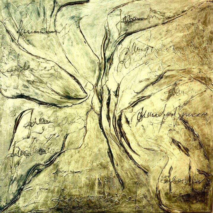 Message 绘画, 23.6x23.6 in