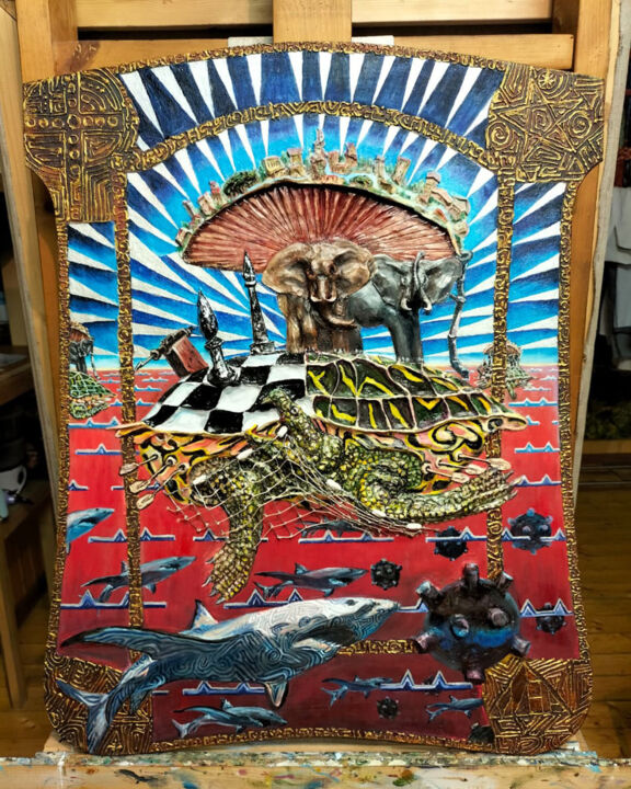 Delusion 雕塑, 30.7x23.6 in