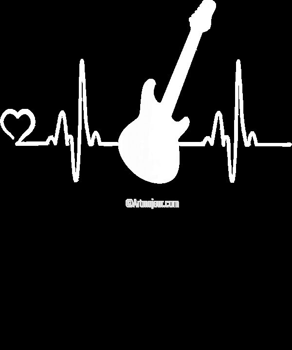 Guitar Love Guitar, Digital Arts by Viviane Cruickshank