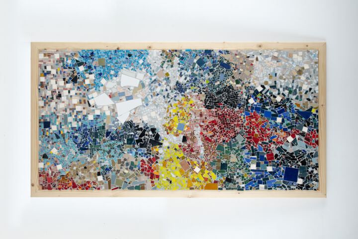 Lumière I 雕塑, 35.4x66.9 in