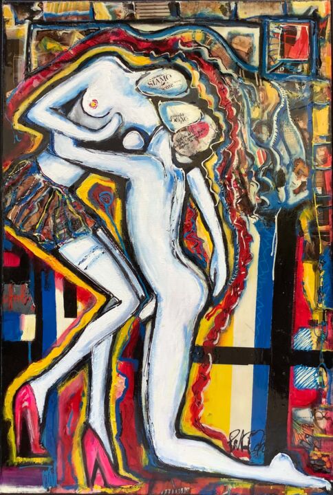 L'abandon 绘画, 47.2x31.5 in