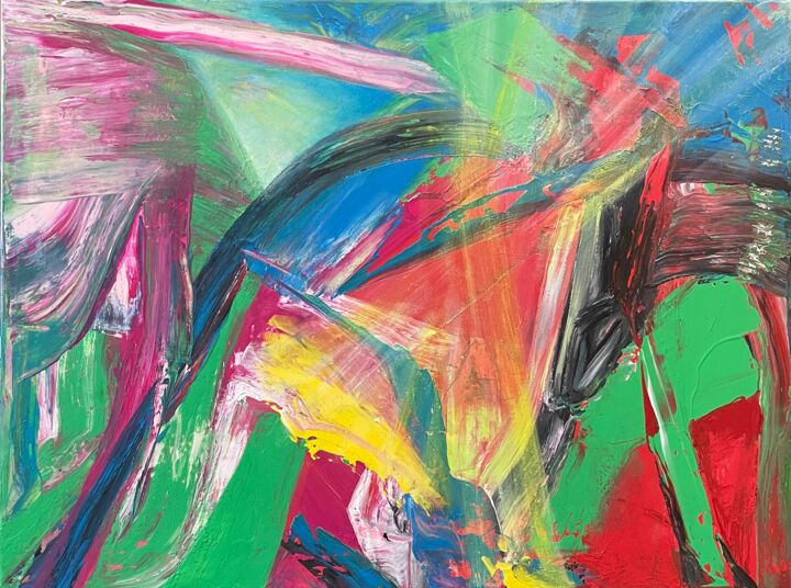 For Peace on Earth 绘画, 23.6x31.5 in