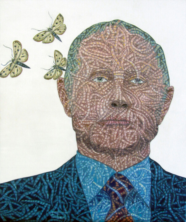 Vladimir 绘画, 21.7x18.1 in