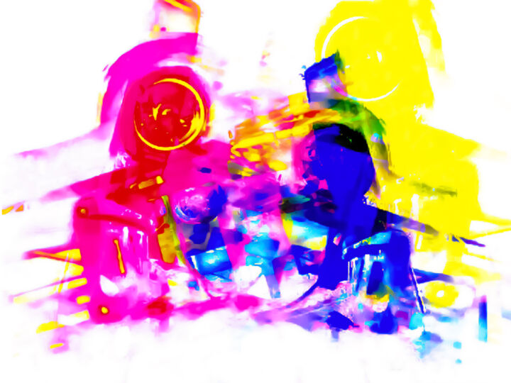 Chromatic Symphony Printmaking, 40x55 in