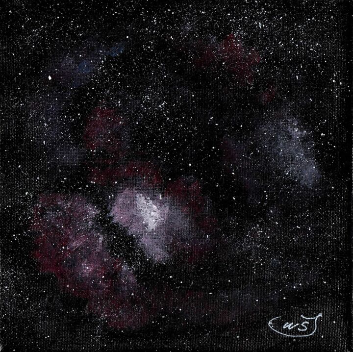 Espace, TA050422 绘画, 7.9x7.9 in
