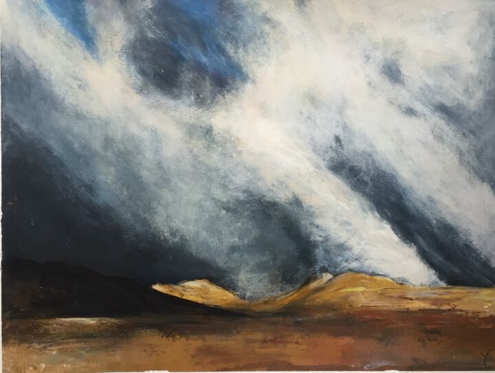 Ciel d orage 绘画, 29.5x35.4 in