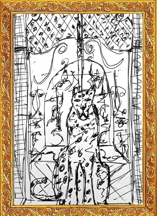 图画,  7.9x5.9 in 