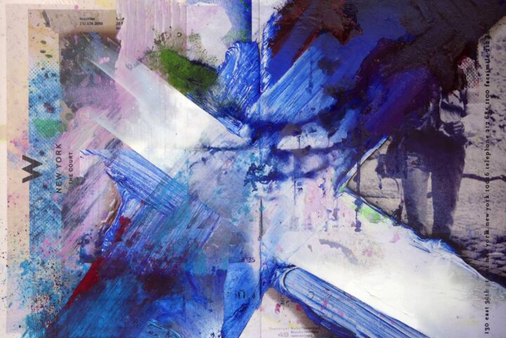 Elaine Sturtevant Ad 绘画, 53.2x78.7 in