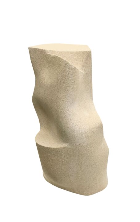 Sculptuur getiteld "N°476 Forteresse" door Michel Lacroix, Origineel Kunstwerk, Terra cotta