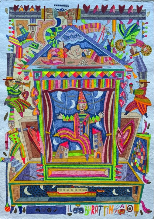 印花与版画,  25.6x17.7 in 