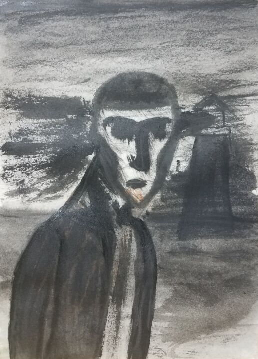 绘画,  11.4x8.3 in 
