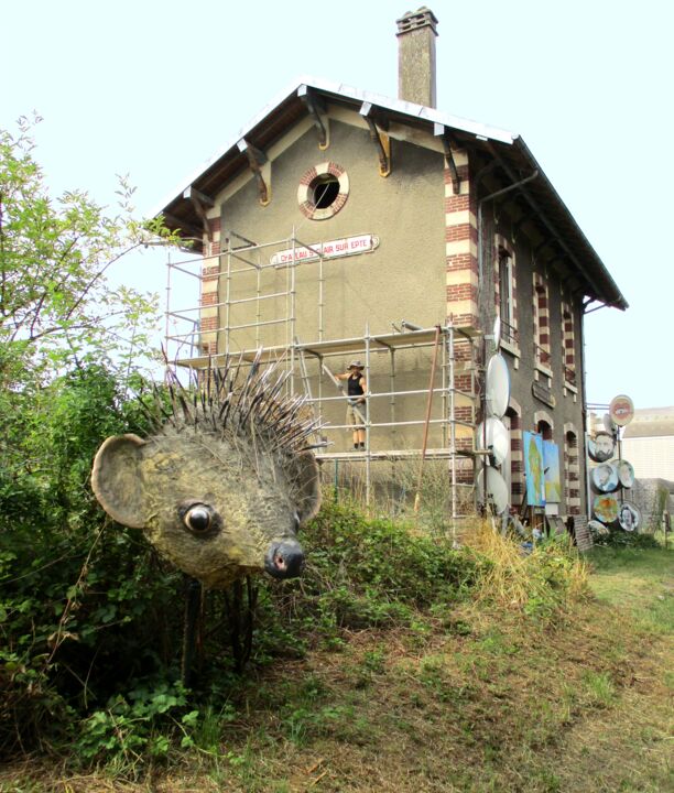 LA GARE "CHÂTEAU-ST CLAIR SUR EPTE 摄影