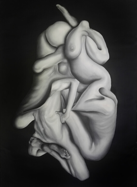 绘画,  51.2x36.2 in 