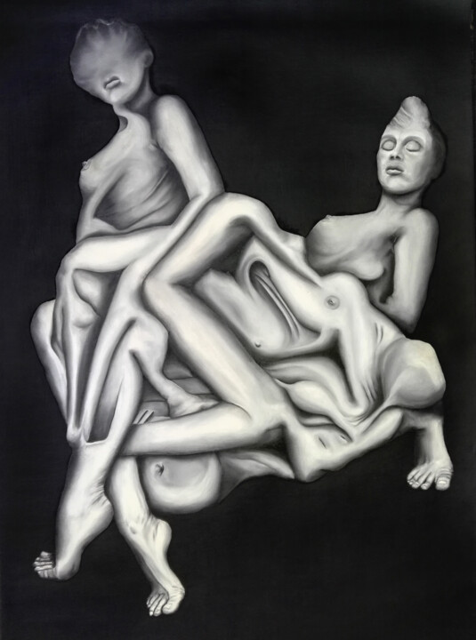 MACMAN 绘画, 51.2x43.3 in