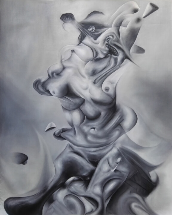 绘画,  51.2x43.3 in 