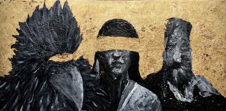 Painting titled ""Long Time no See"" by Dawid Dopierala, Original Artwork, Acrylic