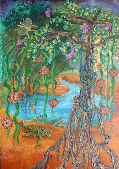 绘画,  22.4x15.8 in 