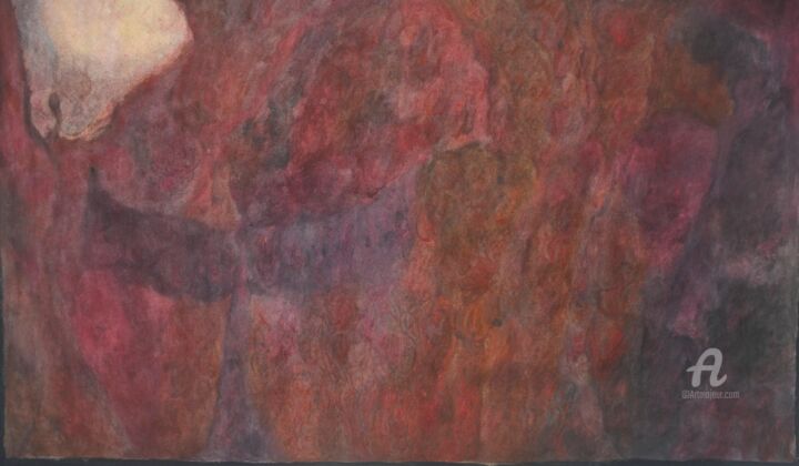 Secret Dance of Revelations 绘画, 23.2x35.4 in