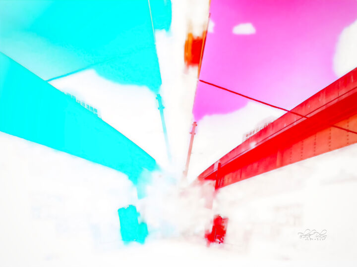 Urban Spectrum Printmaking, 40x55 in