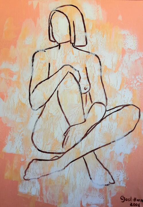 Nymphe Nr. 2 绘画, 31.5x23.6 in